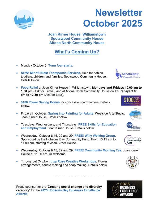 Newsletter cover